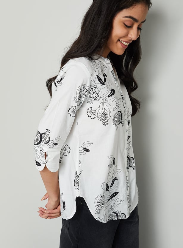 COLOUR ME Fruit Print Tunic