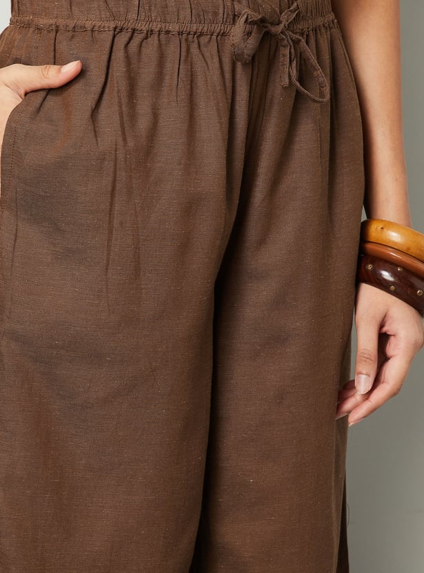 COLOUR ME Solid Palazzos