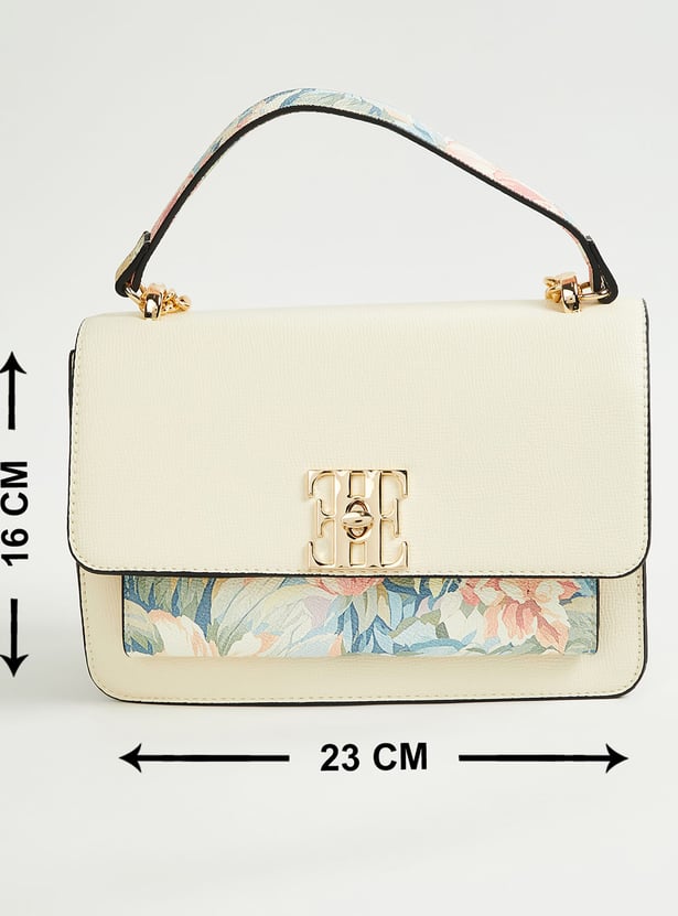 ELLE Floral Print Sling Bag