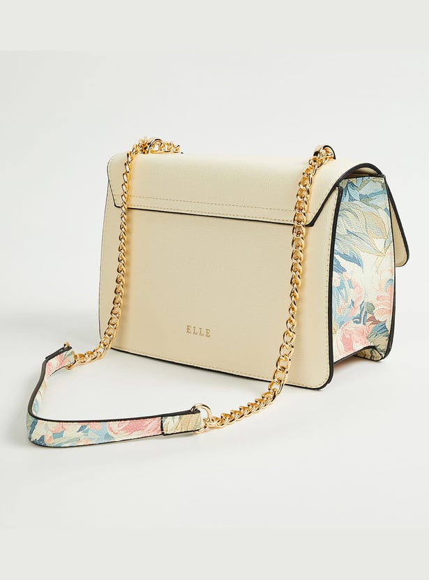 ELLE Floral Print Sling Bag