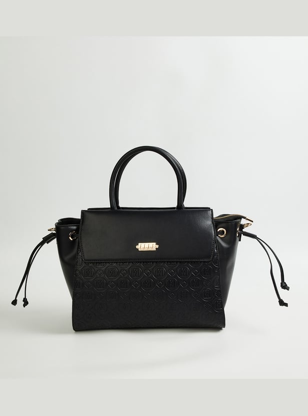 ELLE Embossed Handheld Bag