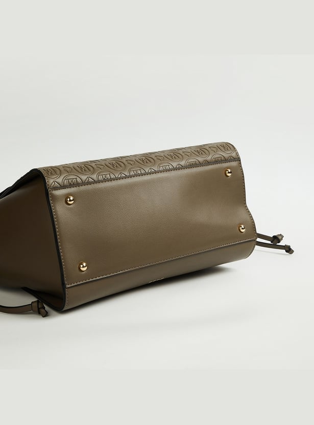ELLE Embossed Handheld Bag