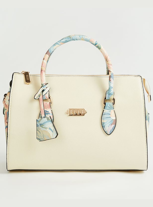 ELLE Floral Print Handheld Bag