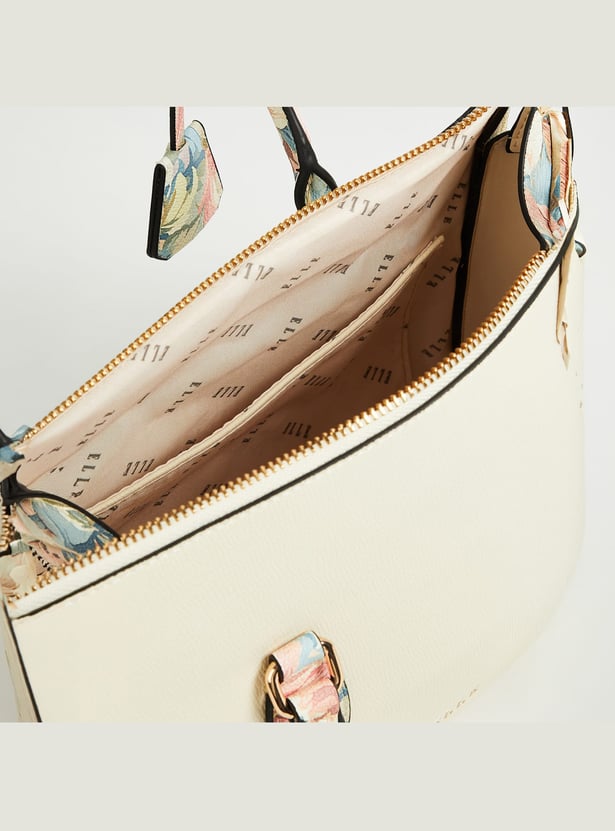 ELLE Floral Print Handheld Bag