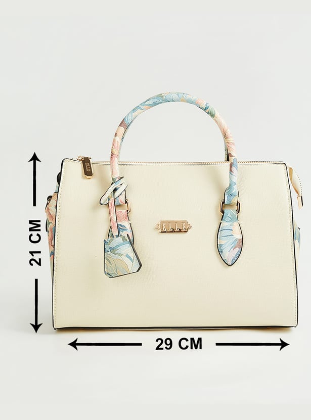 ELLE Floral Print Handheld Bag
