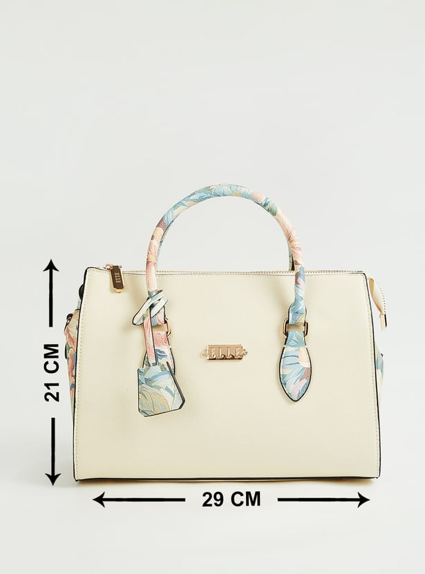 ELLE Floral Print Handheld Bag