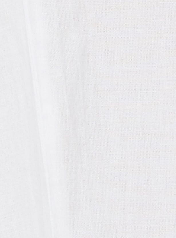 MELANGE Embroidered Palazzo Pants
