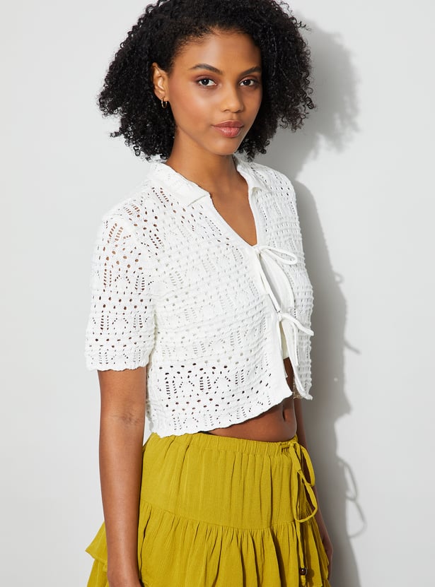 GINGER Tie-Up T-shirt