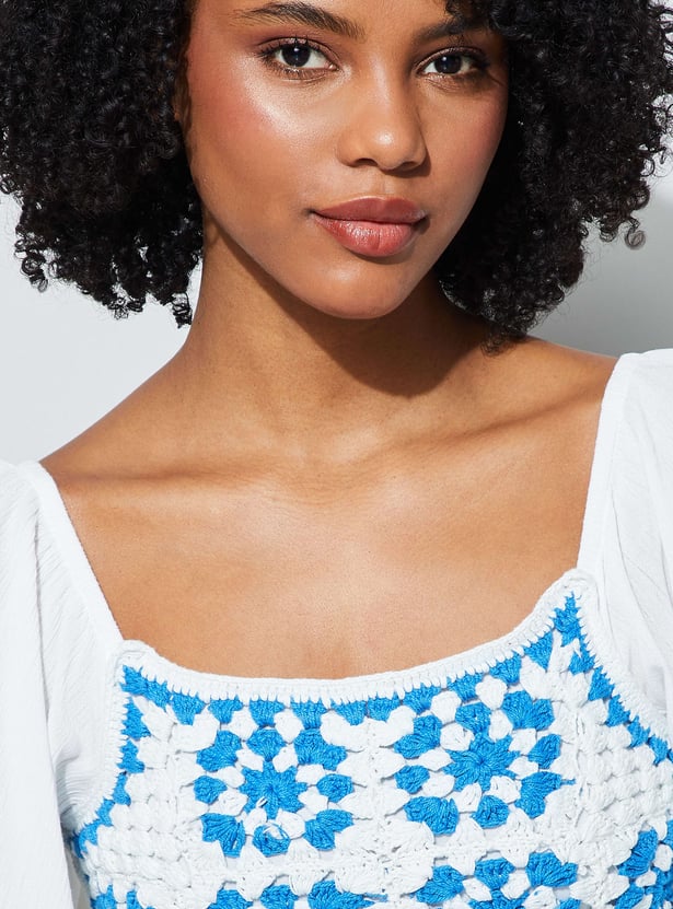 GINGER Crochet Crop Top