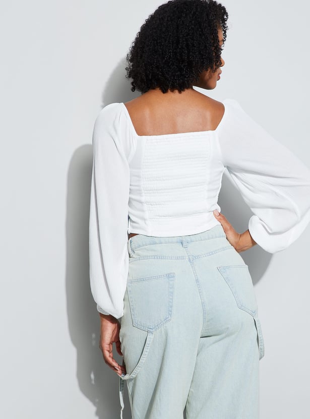 GINGER Crochet Crop Top