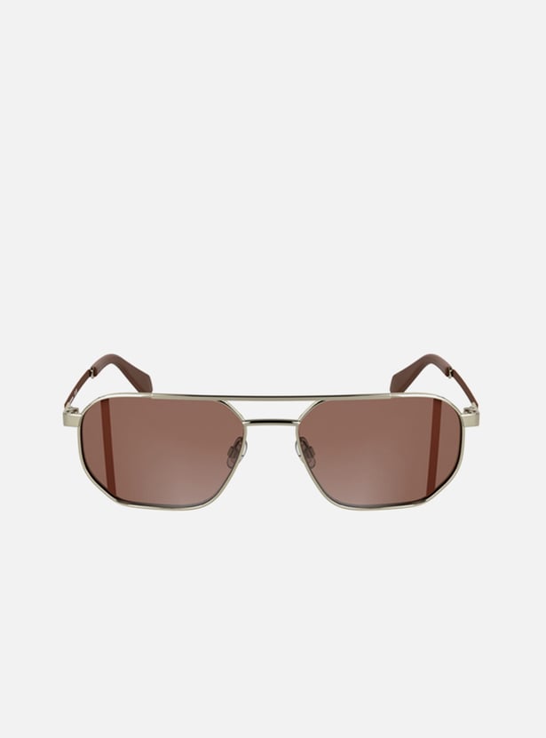 CALVIN KLEIN JEANS UV Protected Geometric Sunglasses - CKJ2520271856S