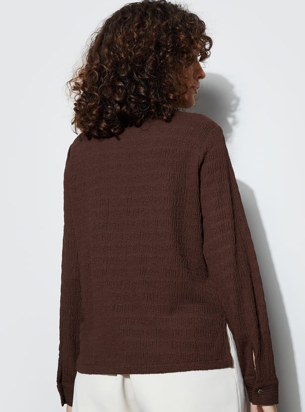 CODE Textured Shirt