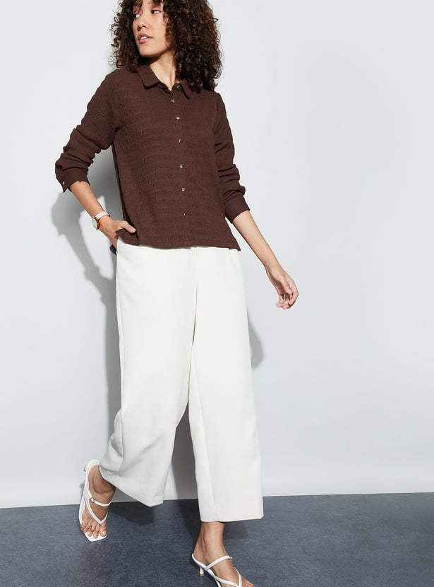 CODE Textured Shirt