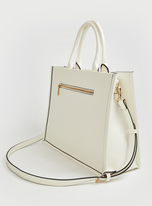 ELLE Cut-Out Detail Handheld Bag