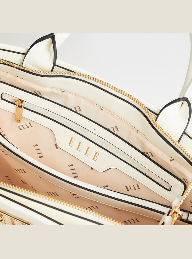 ELLE Cut-Out Detail Handheld Bag
