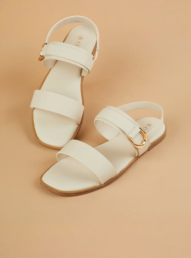 CODE Solid Slingback Sandals