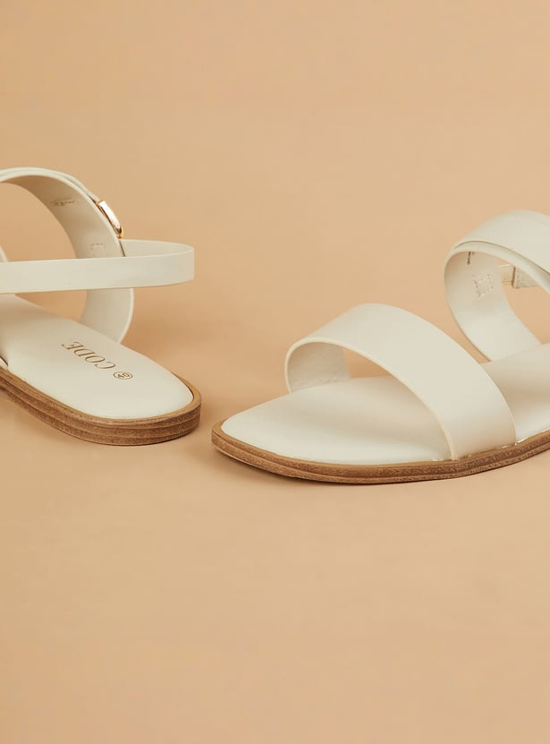 CODE Solid Slingback Sandals