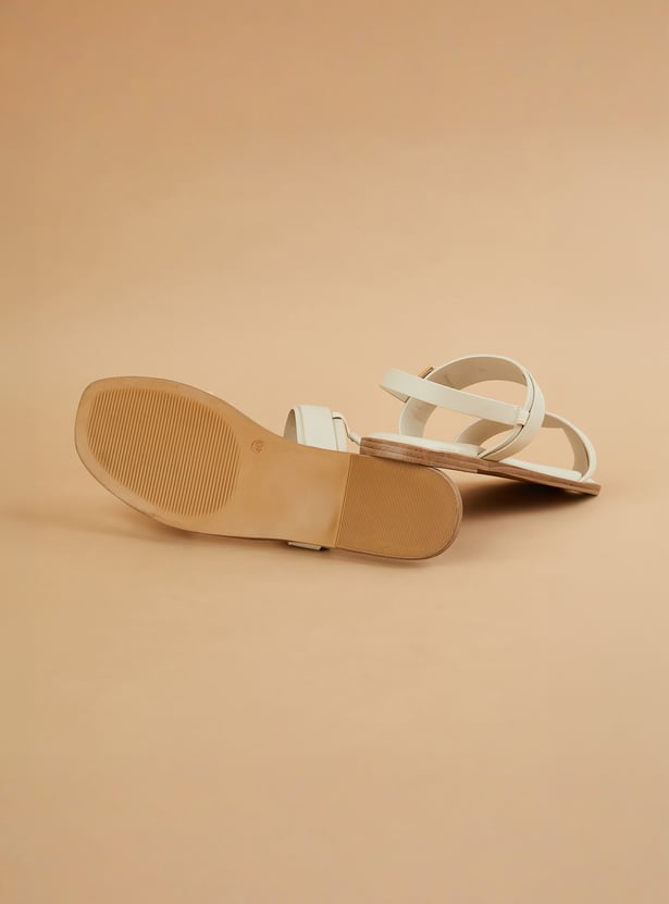 CODE Solid Slingback Sandals