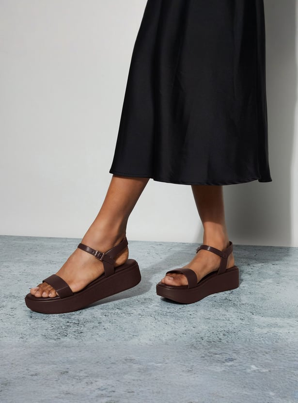 CODE Ankle Strap Flatform