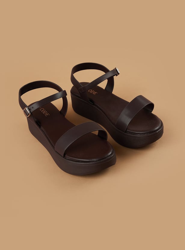 CODE Ankle Strap Flatform