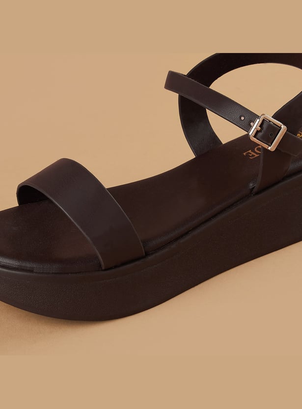 CODE Ankle Strap Flatform