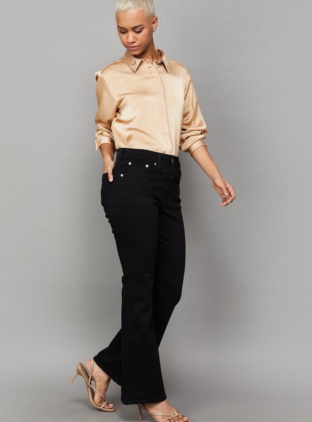 LEVI'S Solid Flared Jeans