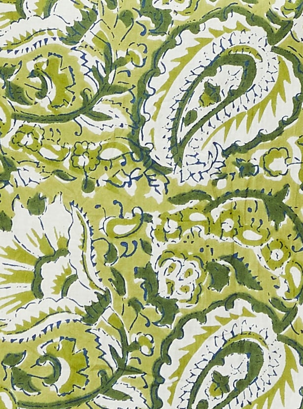 MELANGE Paisley Print Straight Kurta