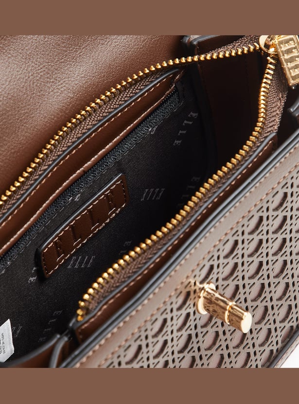 ELLE Cut Out Detail Sling Bag