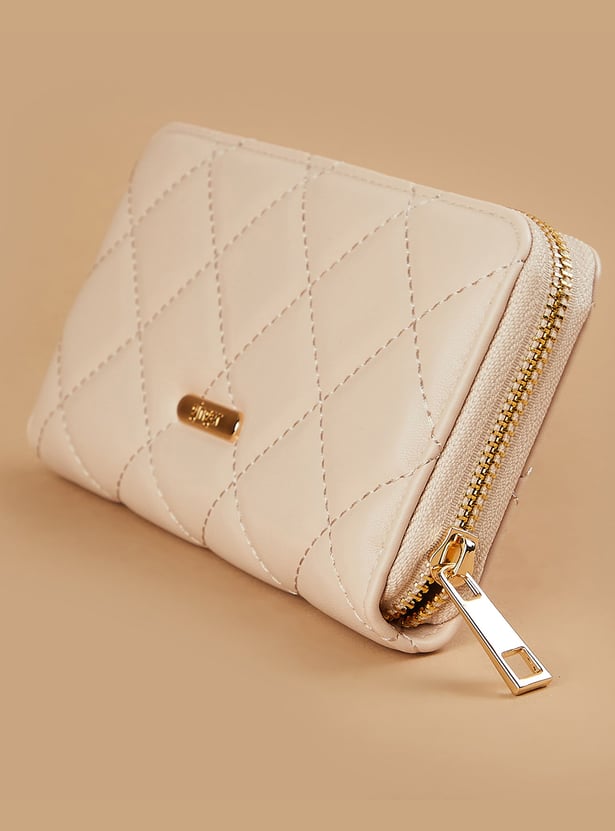 GINGER Quilted Wristlet Wallet