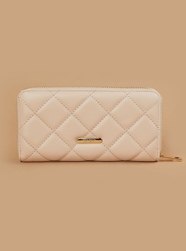 GINGER Quilted Wristlet Wallet