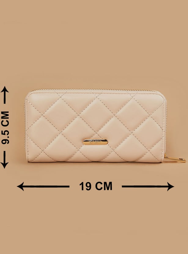 GINGER Quilted Wristlet Wallet