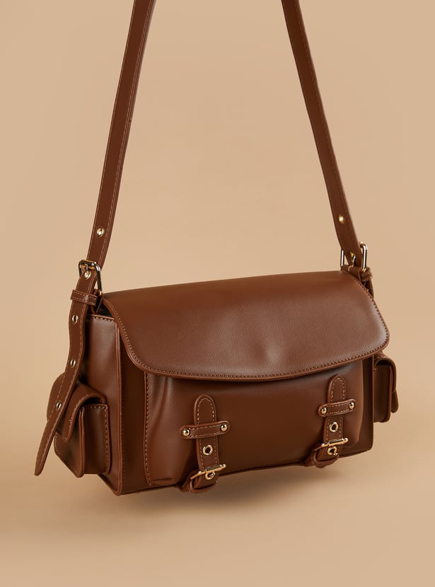 GINGER Solid Sling Bag