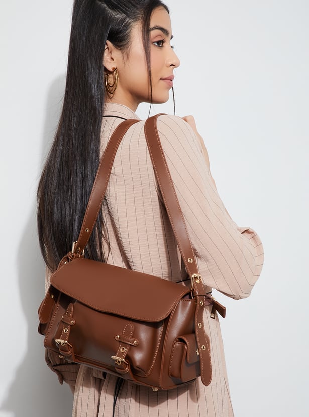 GINGER Solid Sling Bag