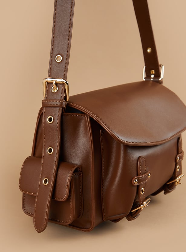 GINGER Solid Sling Bag