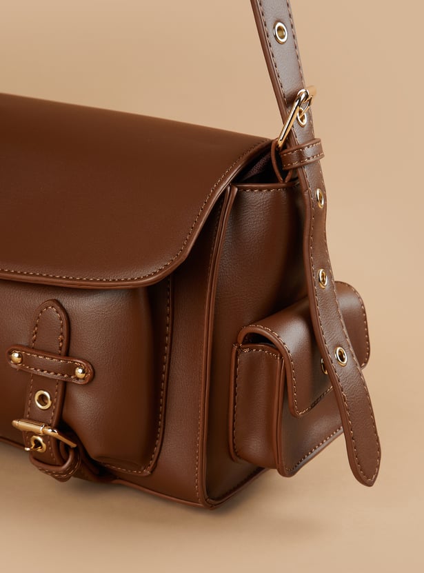 GINGER Solid Sling Bag