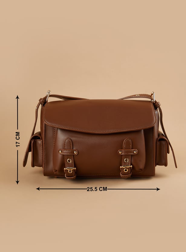 GINGER Solid Sling Bag