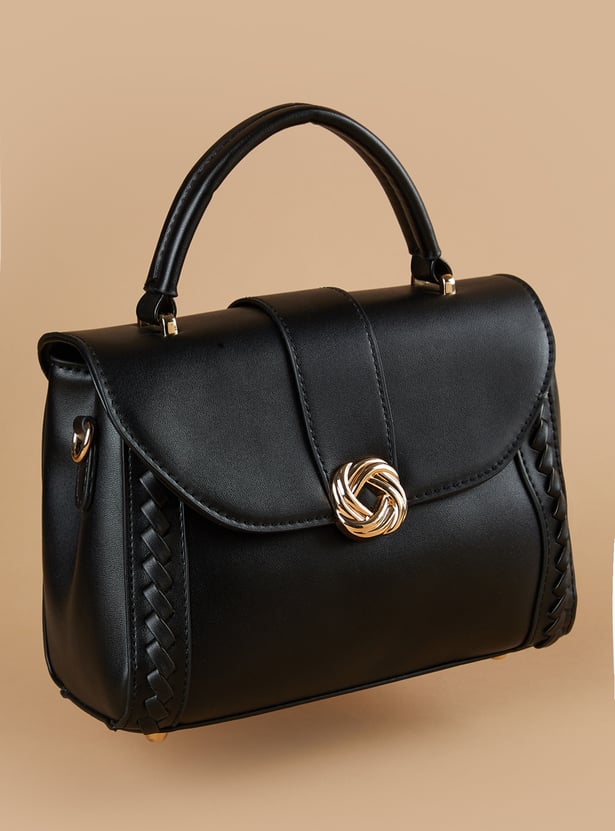 GINGER Solid Satchel Bag
