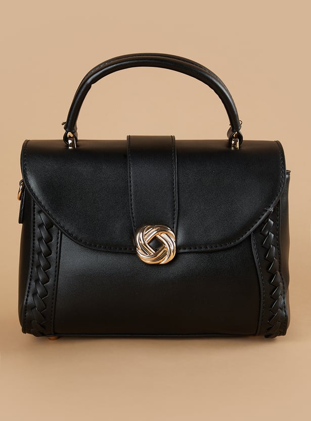 GINGER Solid Satchel Bag