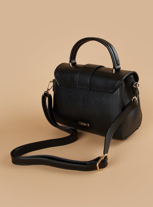 GINGER Solid Satchel Bag