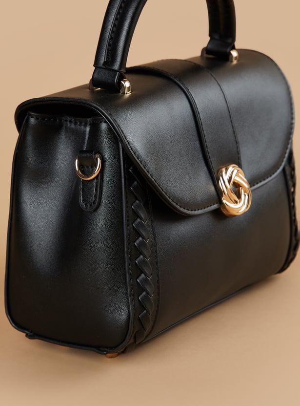 GINGER Solid Satchel Bag
