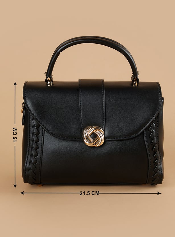 GINGER Solid Satchel Bag