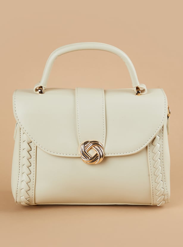 GINGER Solid Satchel Bag