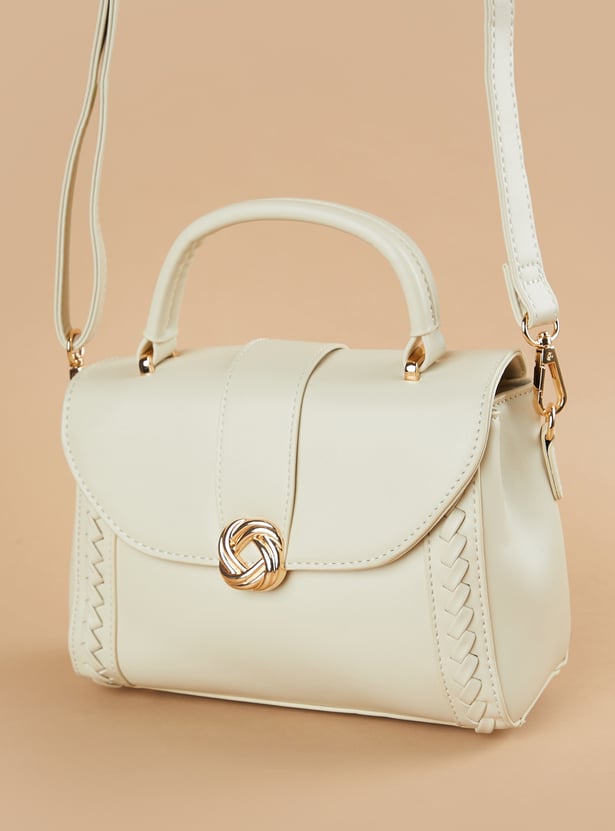 GINGER Solid Satchel Bag