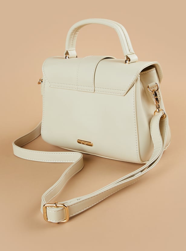 GINGER Solid Satchel Bag