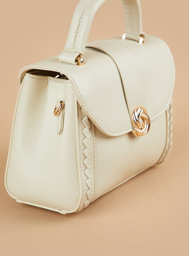 GINGER Solid Satchel Bag