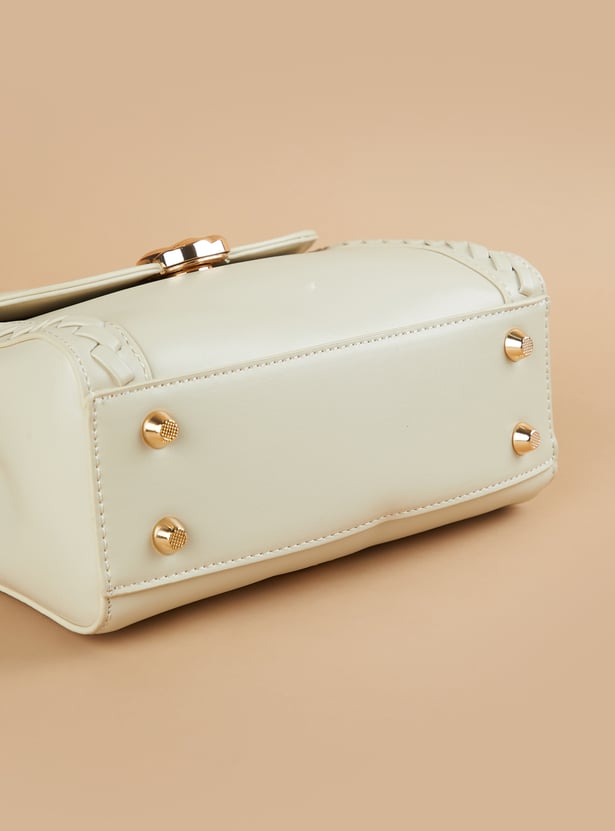 GINGER Solid Satchel Bag
