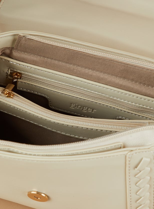 GINGER Solid Satchel Bag