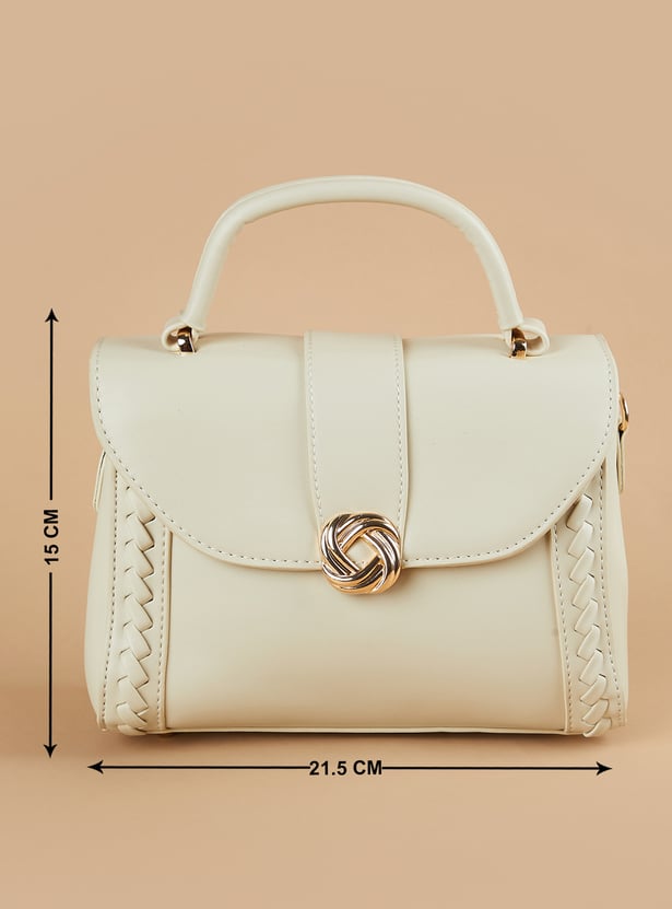 GINGER Solid Satchel Bag