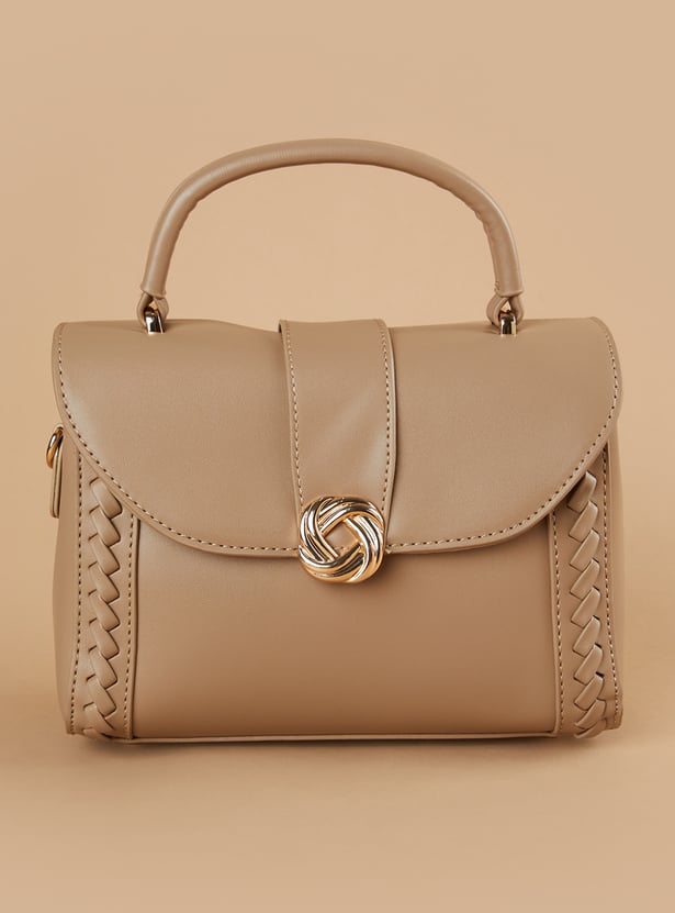GINGER Solid Satchel Bag