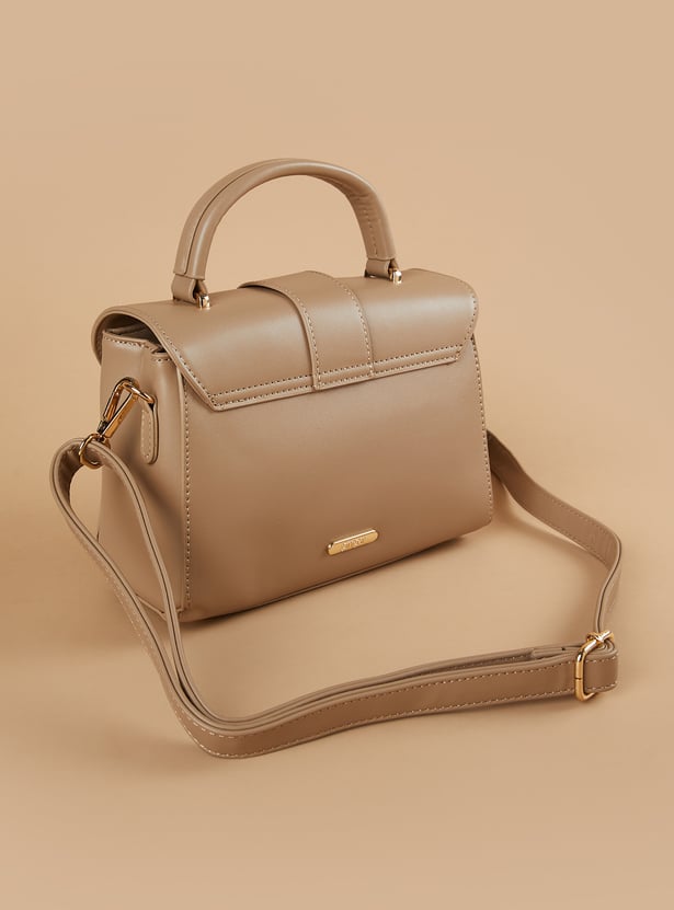 GINGER Solid Satchel Bag